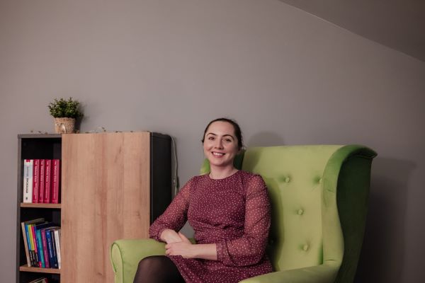Anna Podstawska w gabinecie SoundMind